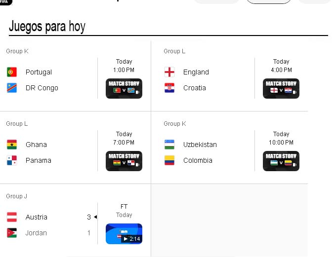 juego para hoy 17 de jubio